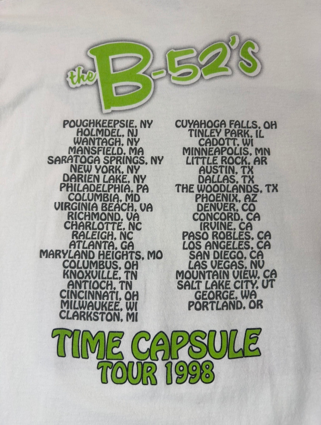 Vintage 90’s B-52s Tee (XL)