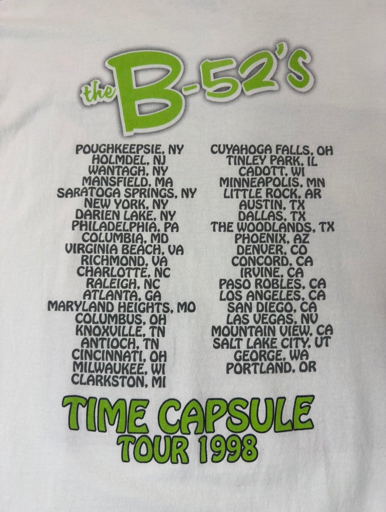 Vintage 90’s B-52s Tee (XL)
