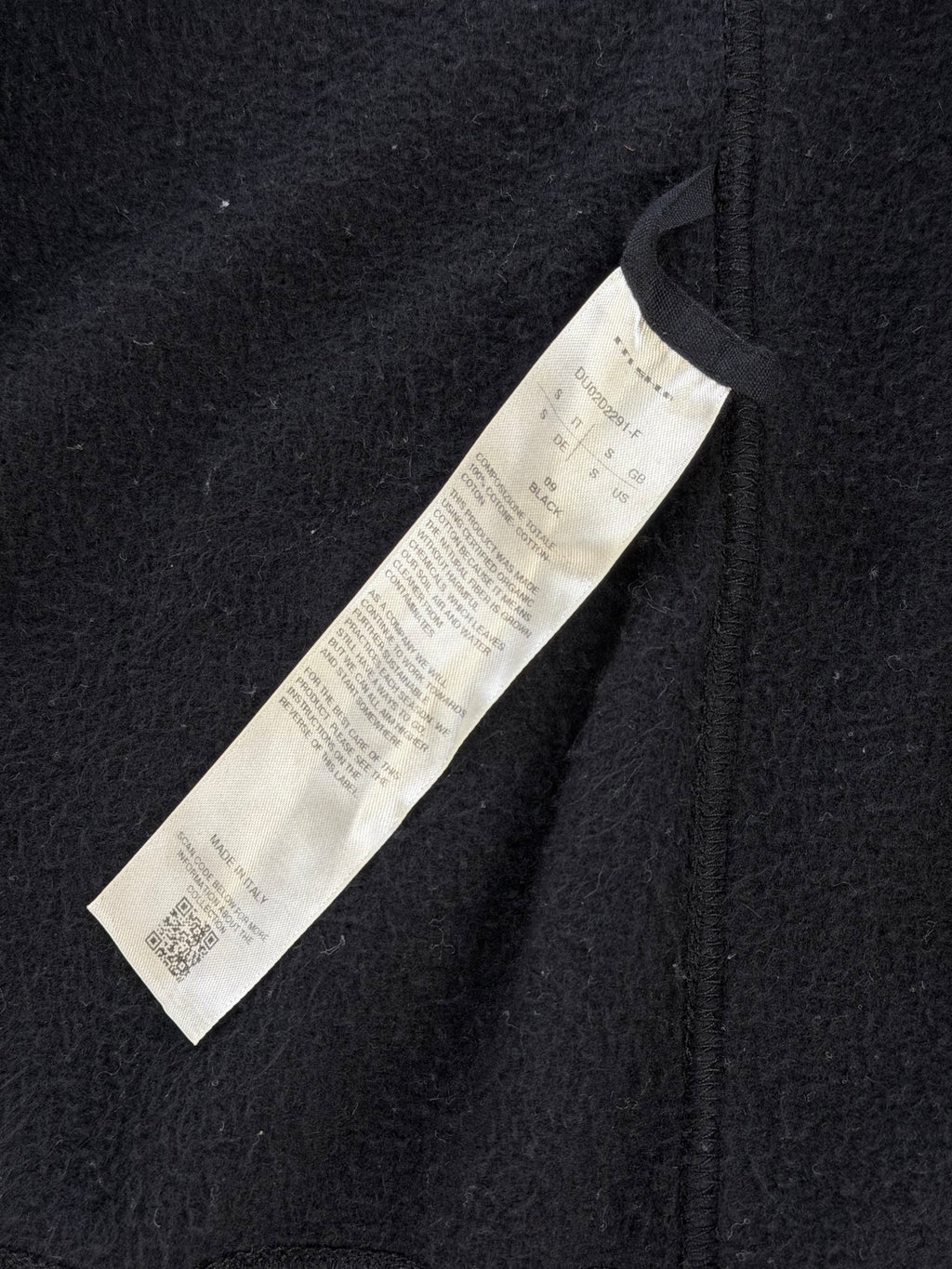 Rick Owens Drkshdw Full Zip Hoodie