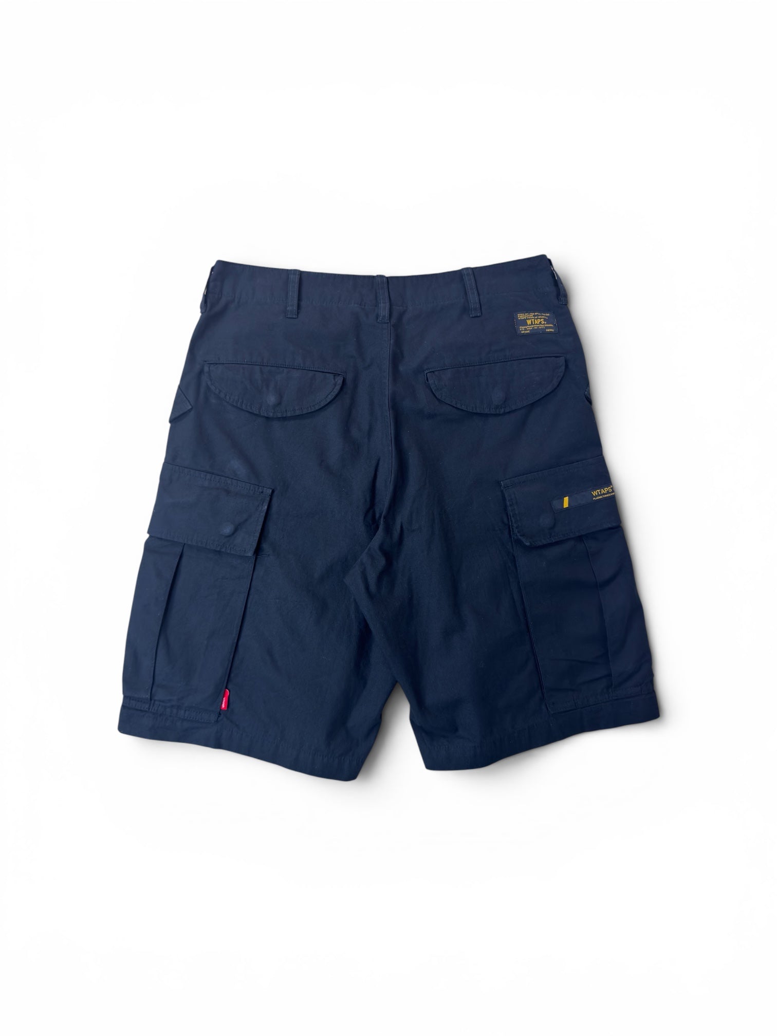 WTAPS Black Cargo Shorts (1)