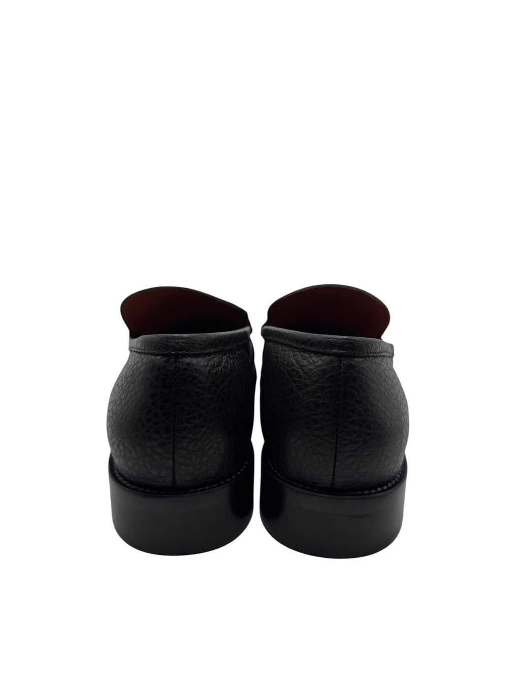 Acne Studios Grainy Leather Initial Loafer (44)
