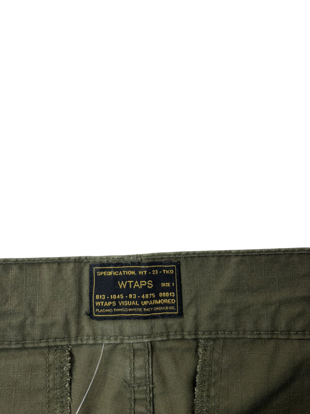 WTAPS Army Fatigue Cargo Pants (1)