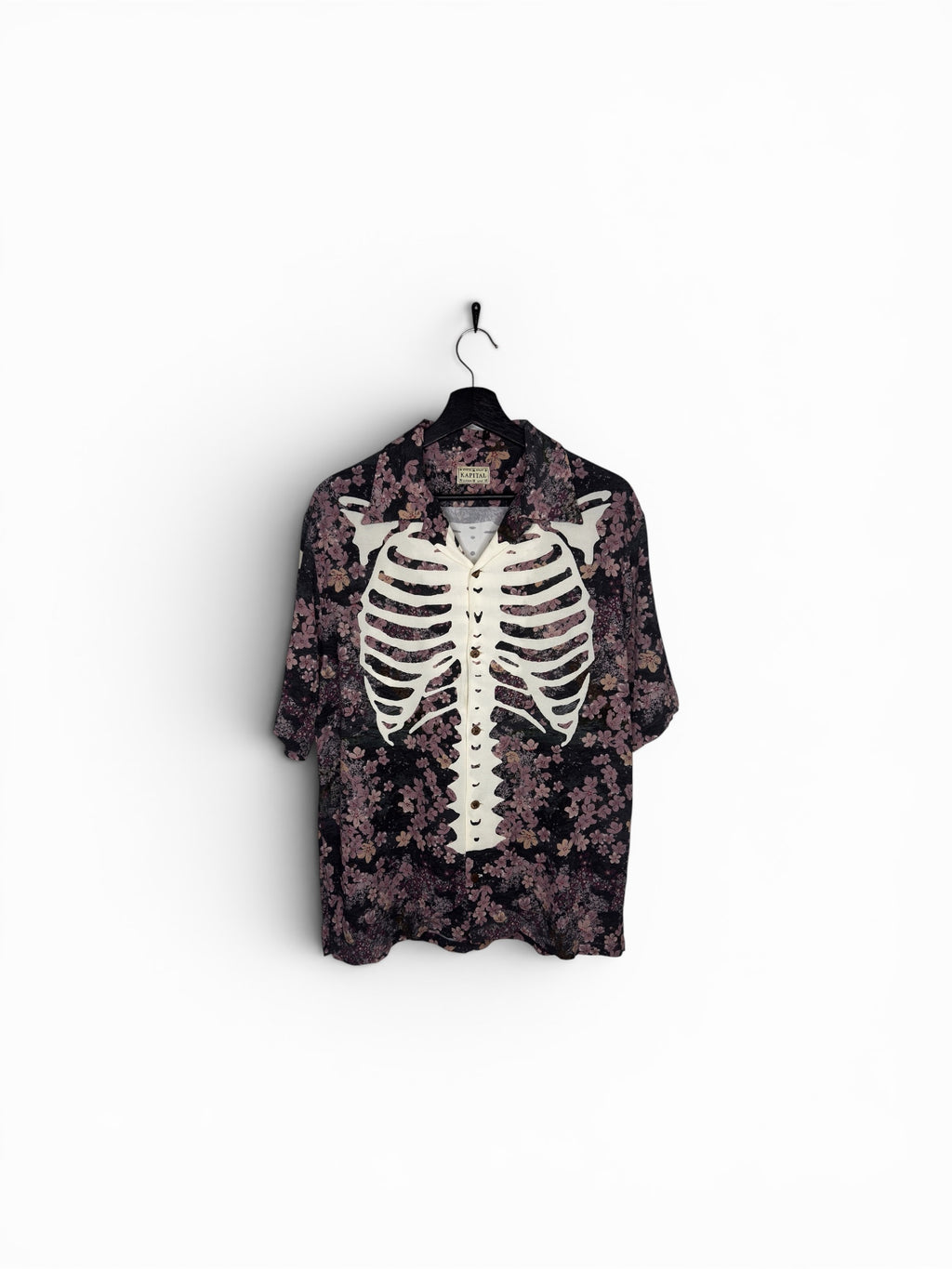 Kapital Sakura Bones Aloha Shirt
