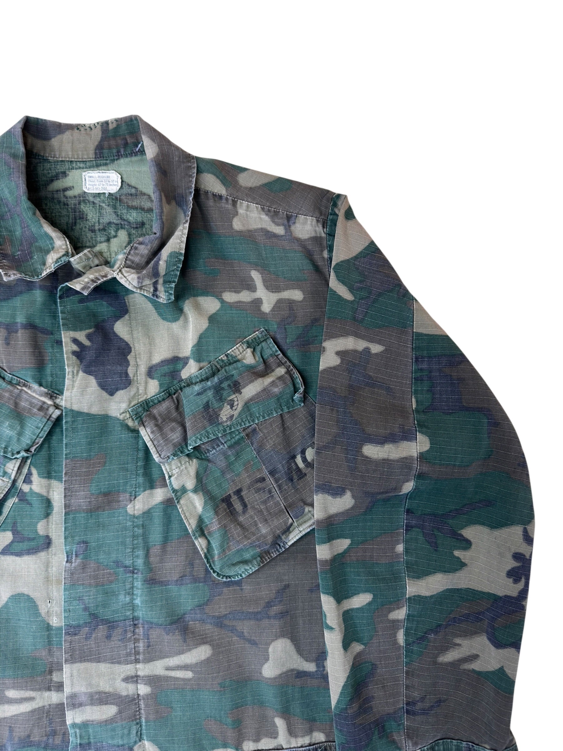 Vintage 70s USMC Camo Jacket (S)