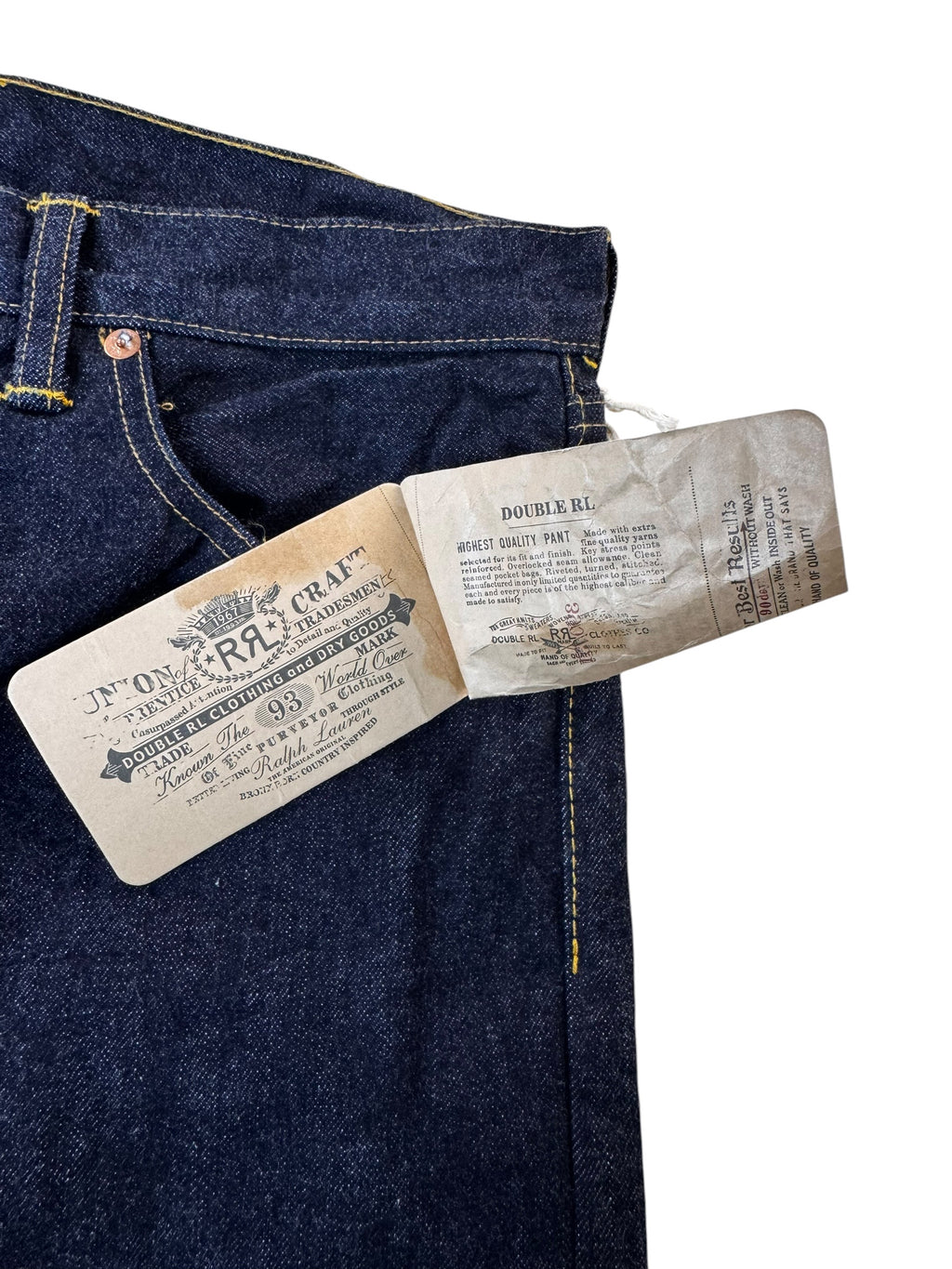 RRL Blue Indigo Slvg Denim (34)