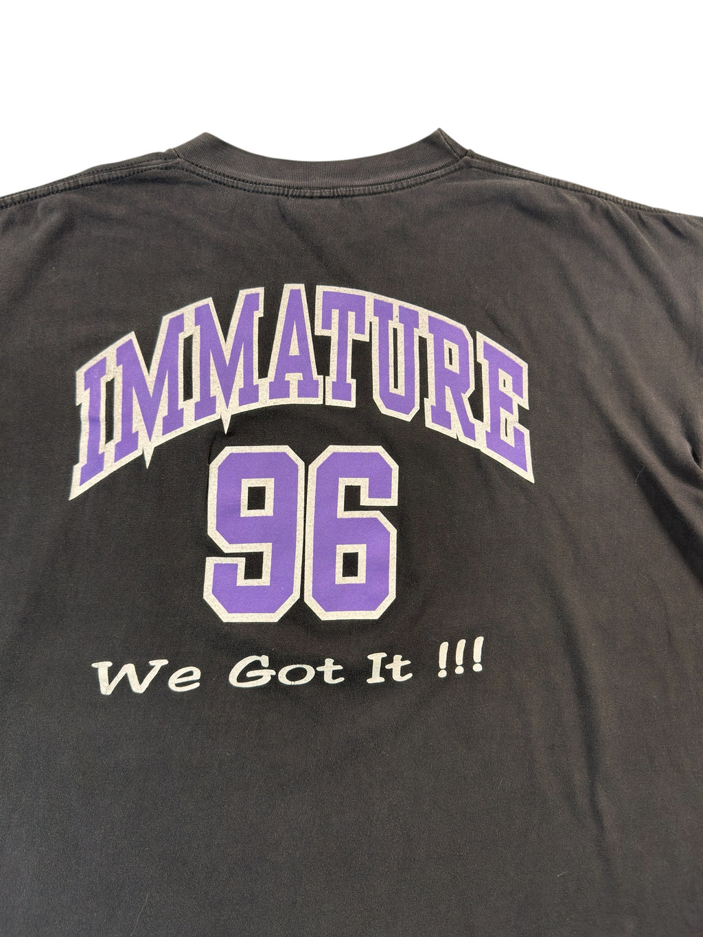 Vintage 90’s Immature Rap Tee (XL)