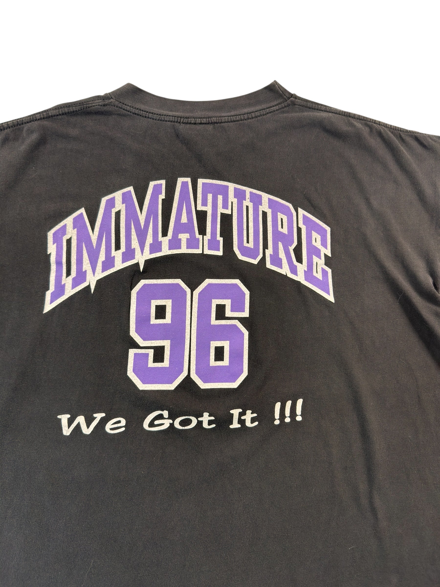 Vintage 90’s Immature Rap Tee (XL)