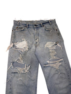 Vintage 80s Levi’s 505 Distressed Denim (36)