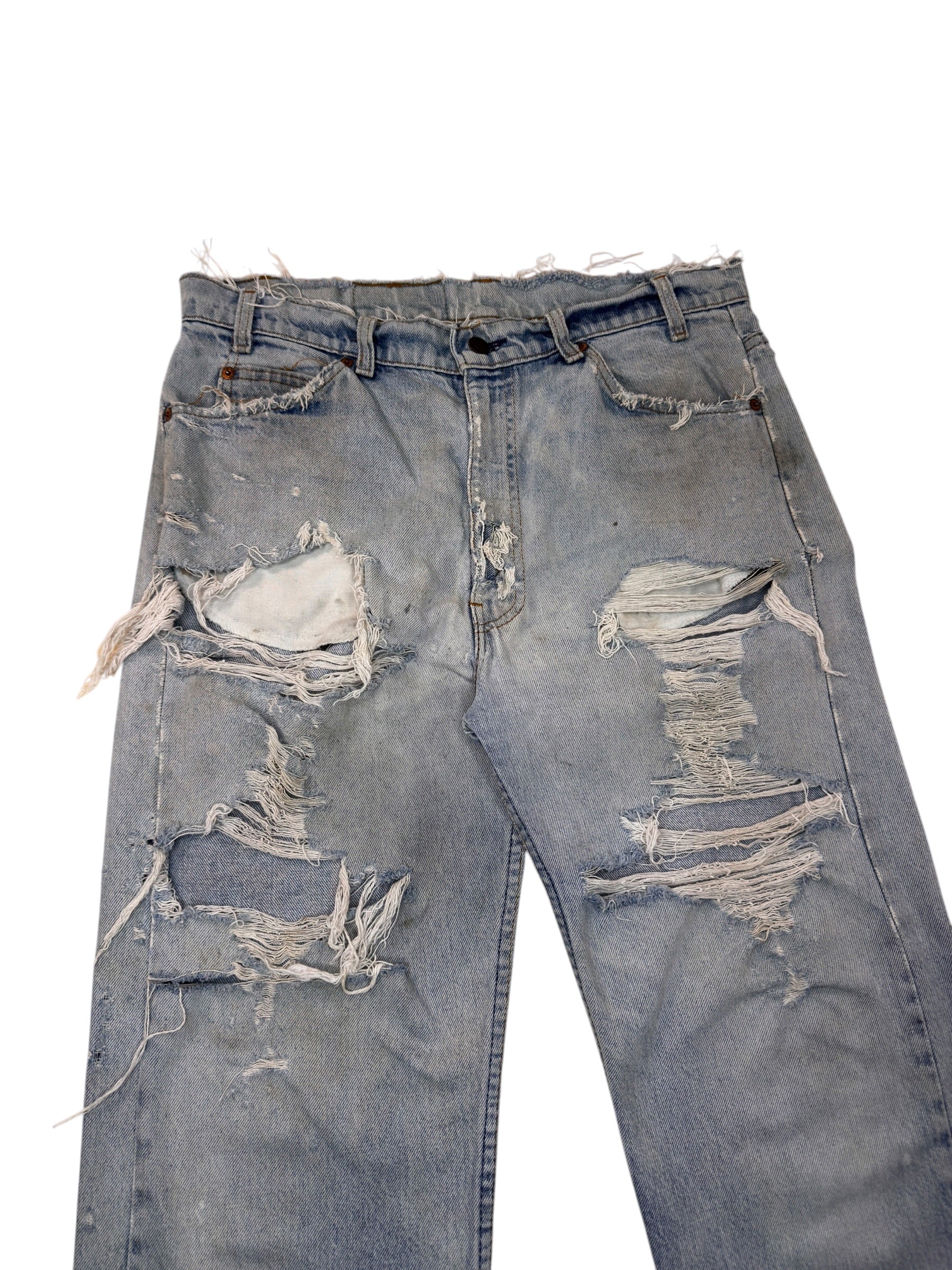 Vintage 80s Levi’s 505 Distressed Denim (36)