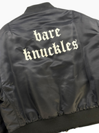 Bare Knuckles Safety Pin Bomber Jacket