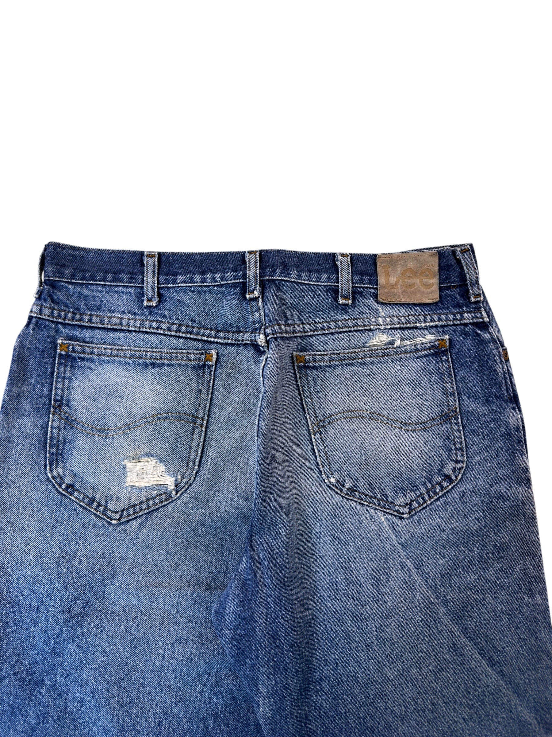 Vintage 90s Lee Distressed Jeans (36)