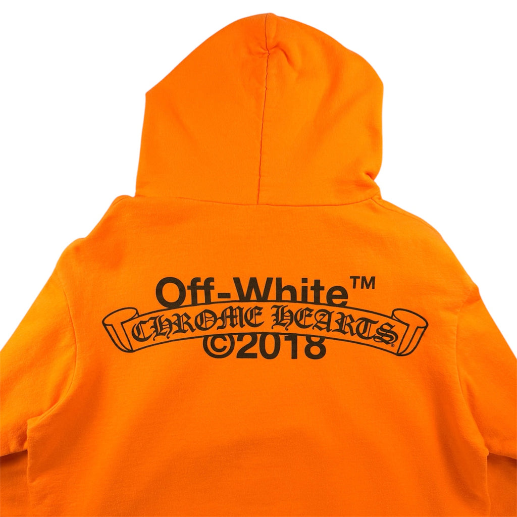 Chrome Hearts Off White Scroll Hoodie