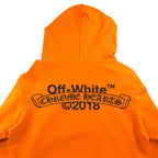 Chrome Hearts Off White Scroll Hoodie