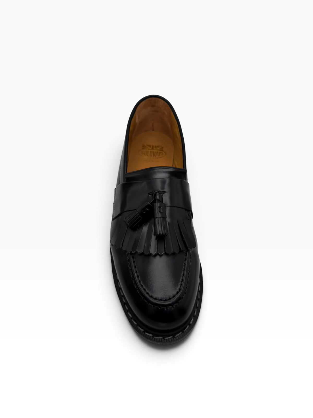 Solovair Tassel Leather Loafer