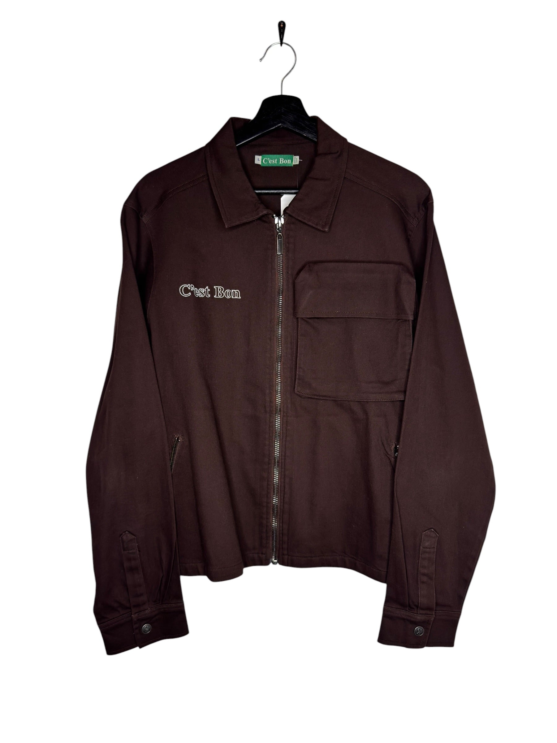 C’est Bon Brown Work Jacket (L)