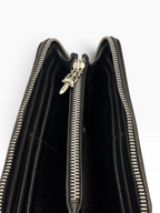 Chrome Hearts Black Triple Cross Wallet