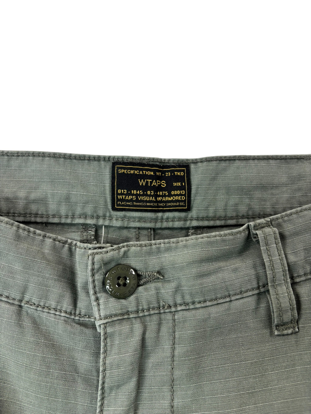 WTAPS Army Fatigue Cargo Pants (1)