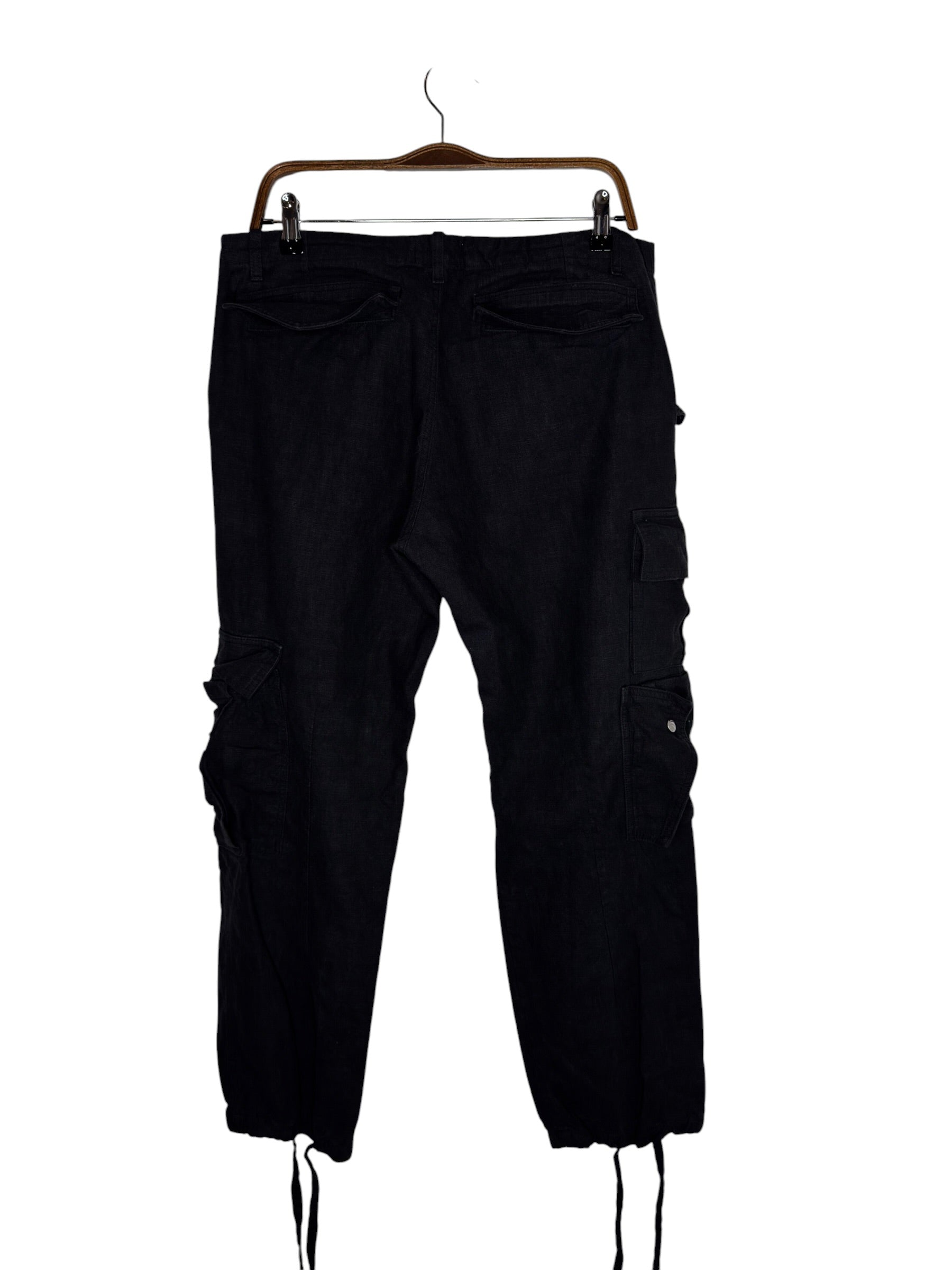 Rhude Linen Utility Cargo Pants (L)