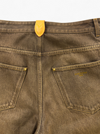 Louis Vuitton Coffee Denim Skate Pants