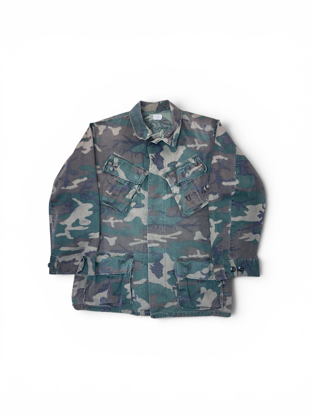 Vintage 70s USMC Camo Jacket (S)