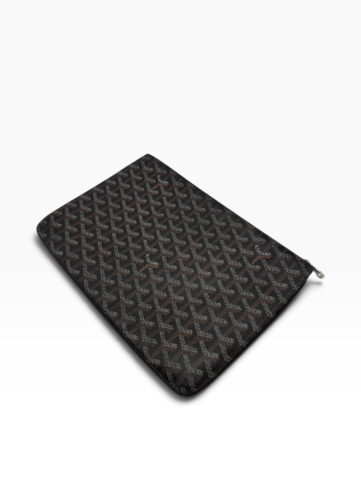 Goyard Black Senat Pouch MM