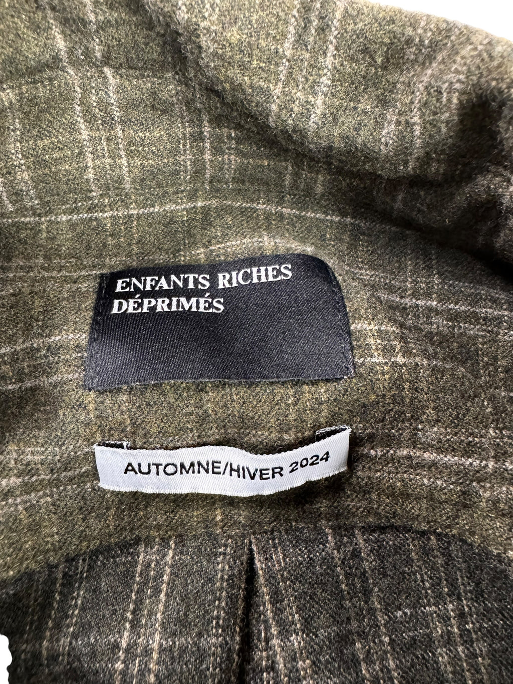 Enfants Riches Deprimes Checkered Shirt Flannel (S)