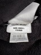 Chrome Hearts Vertical Logo Zip Up Hoodie
