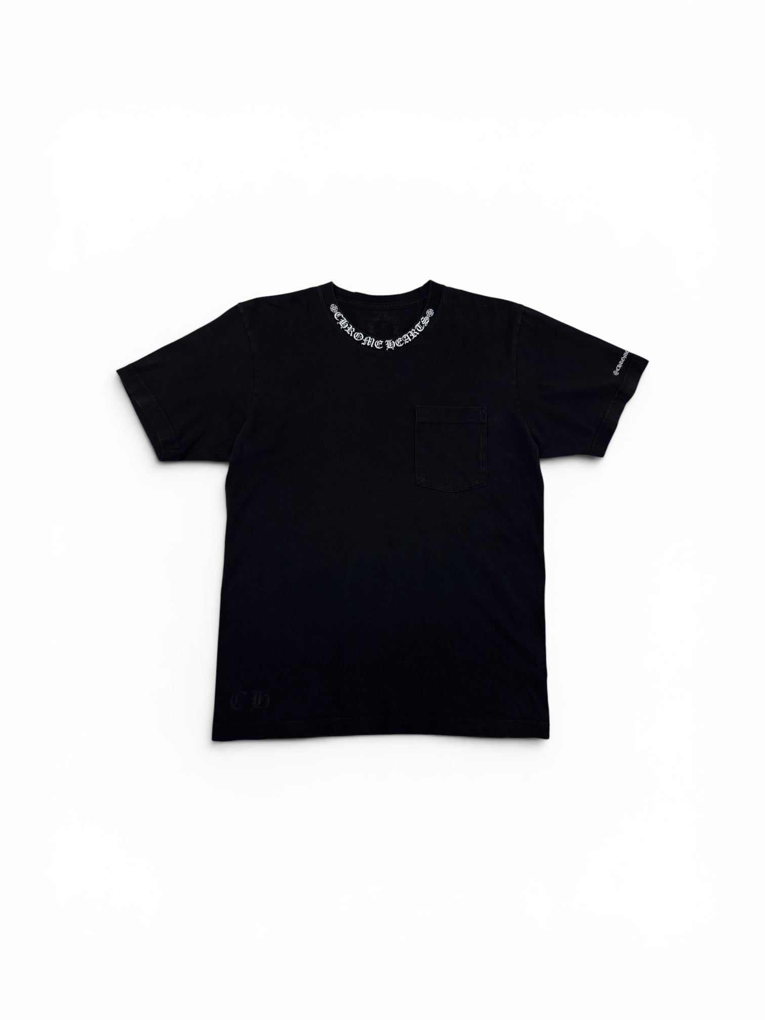 Chrome Hearts Y2K Black Logo Tee (M)