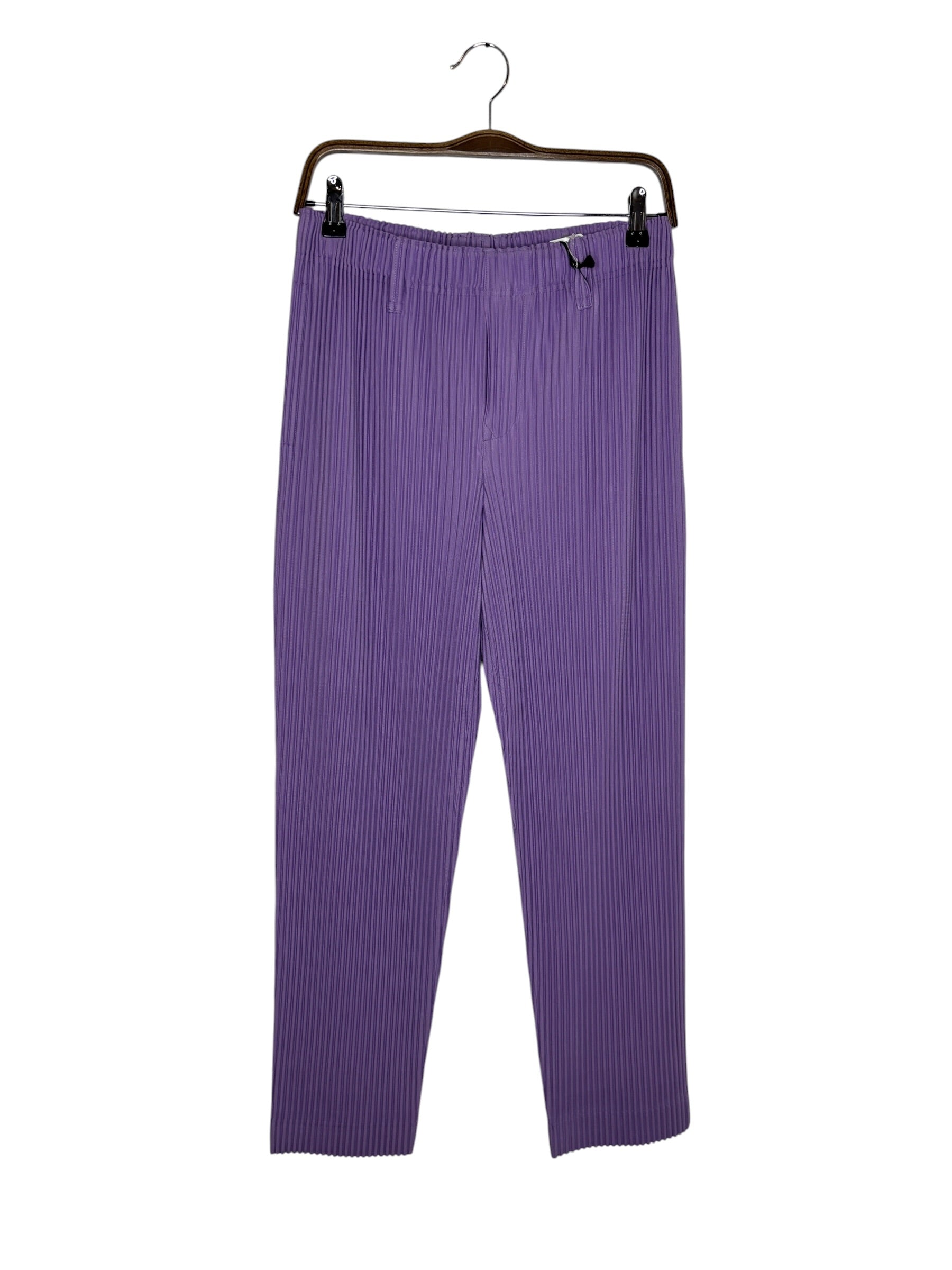 Issey Miyake Homme Plisse Pleated Trousers Purple (2)