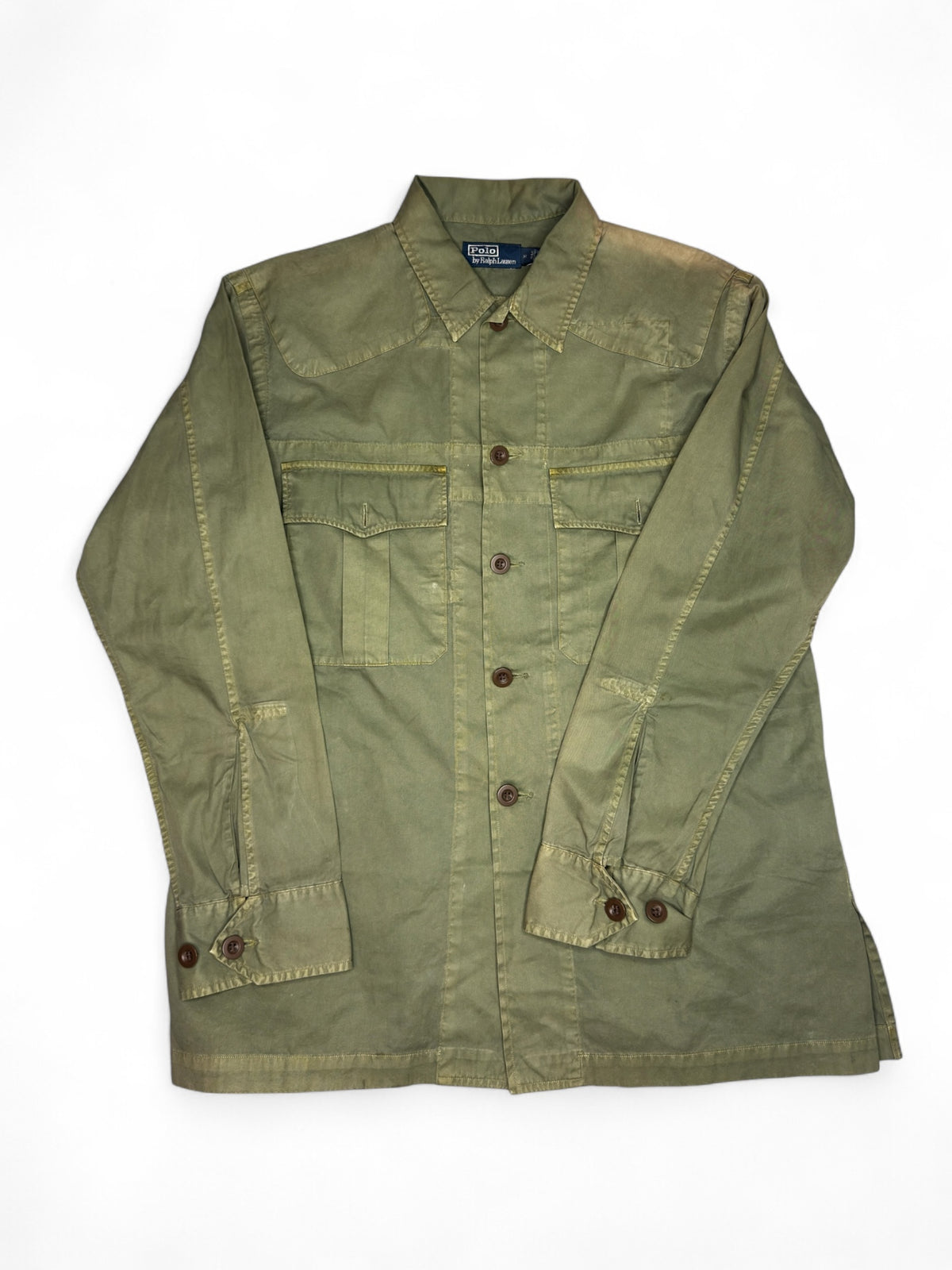 Polo Twill Utility Overshirt