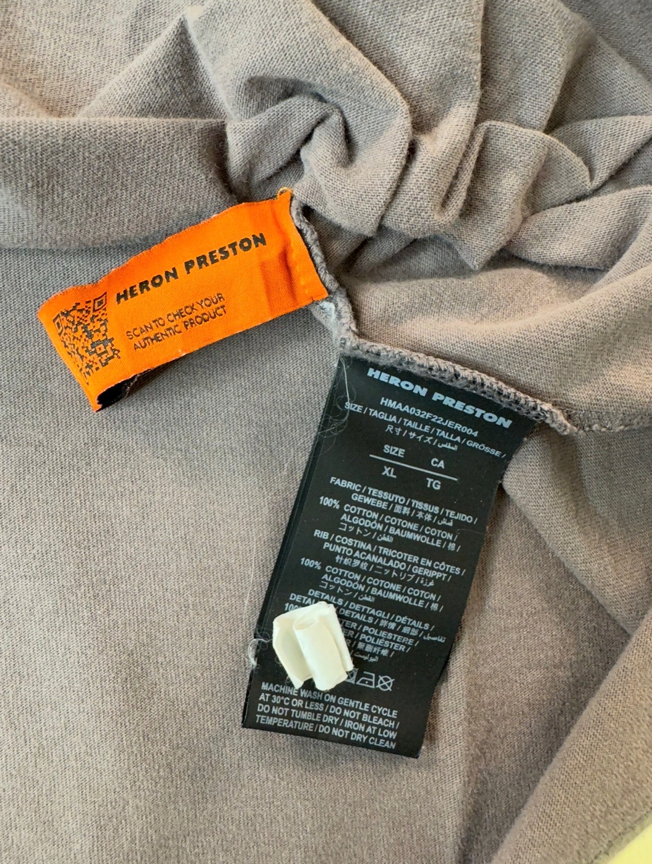 Heron Preston Censored Portrait Tee (XL)