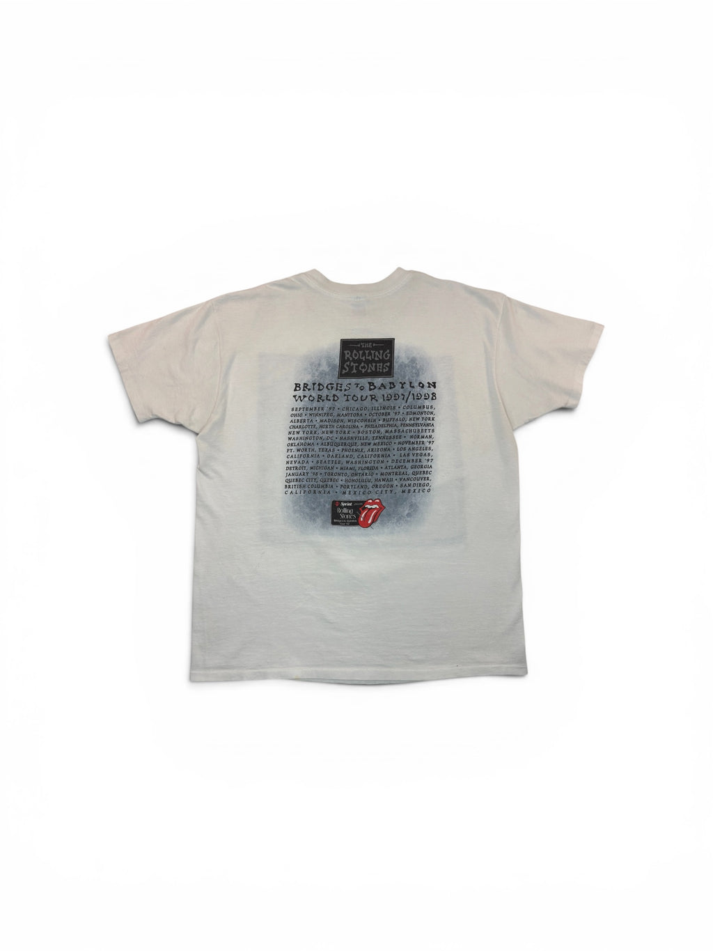 Vintage 90s Rolling Stones Bridges Tee (XL)