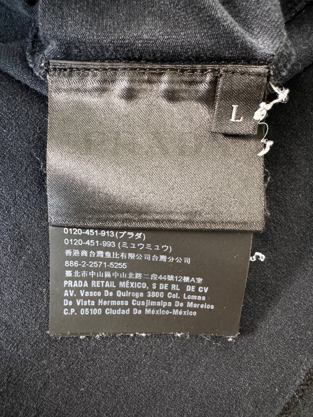 Prada Nylon Pocket Tee (L)