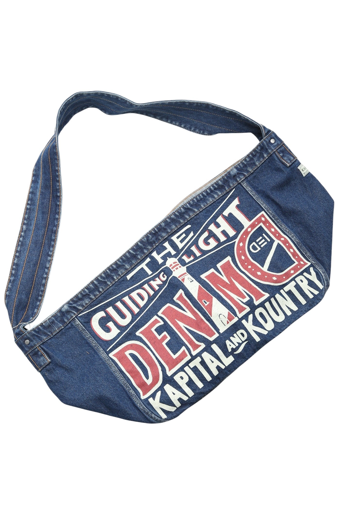 Kapital Denim Newspaper Bag