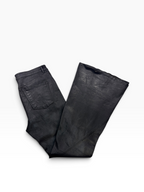 Drkshdw Black Wax Bias Bootcut