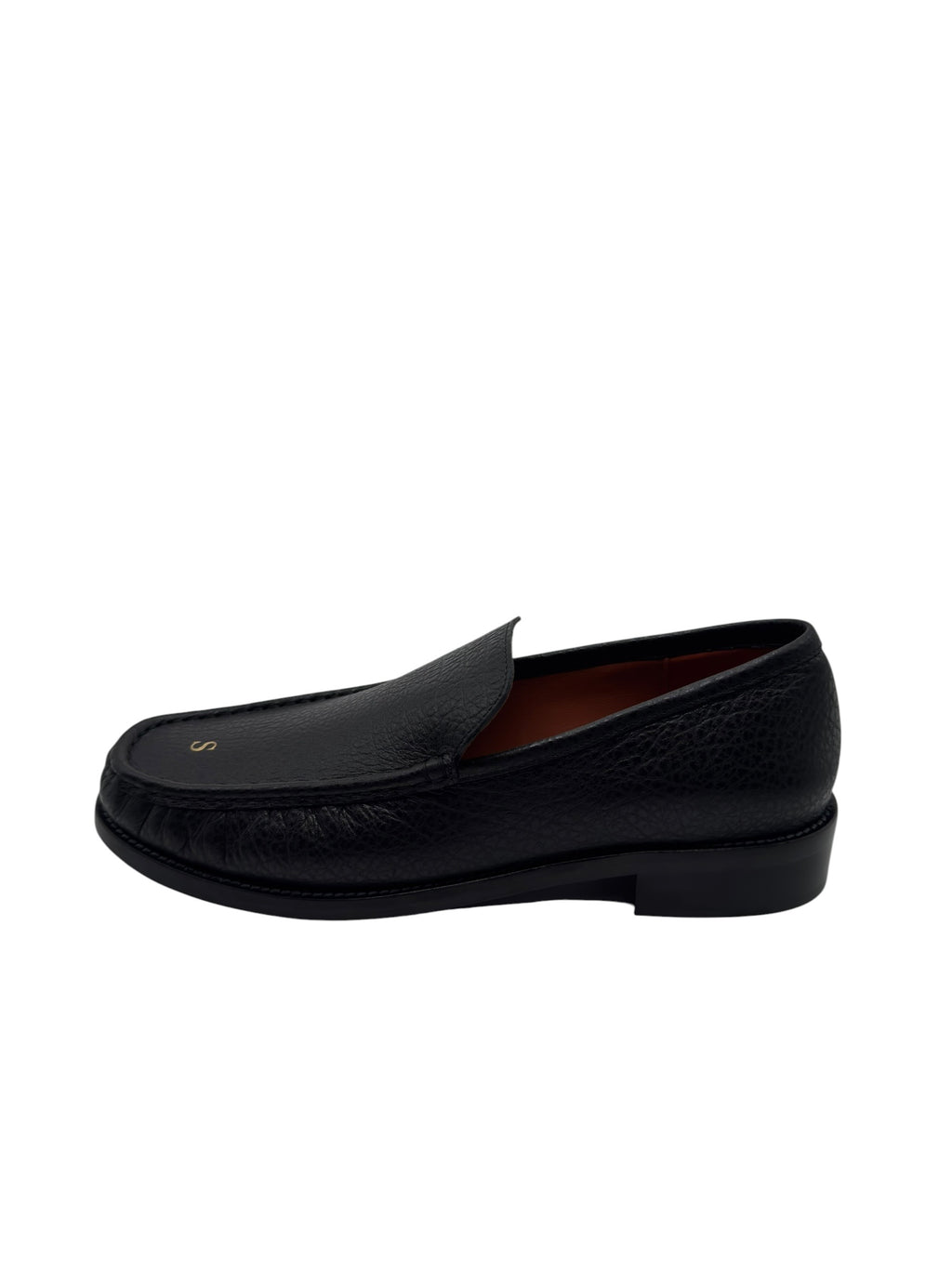 Acne Studios Grainy Leather Initial Loafer (44)