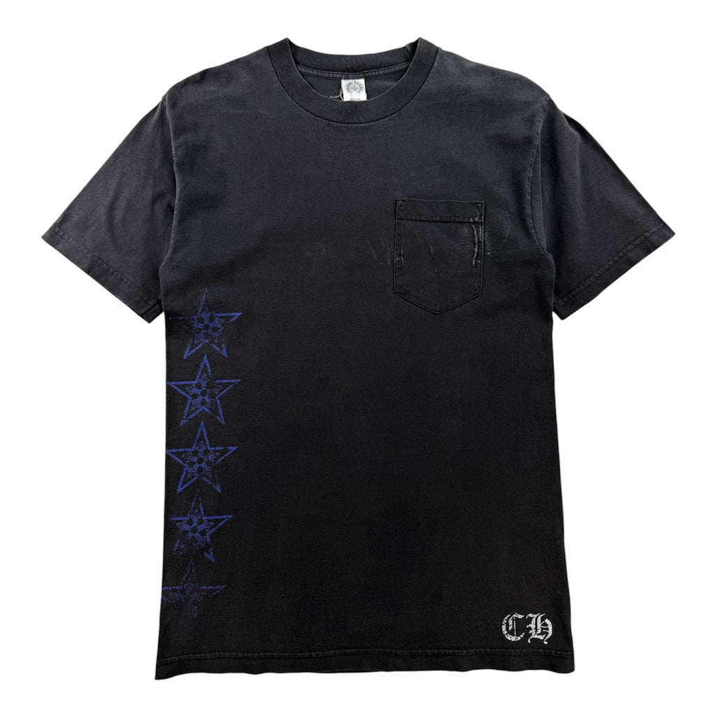 Chrome Hearts Y2K Blue TBar Big Logo Tee