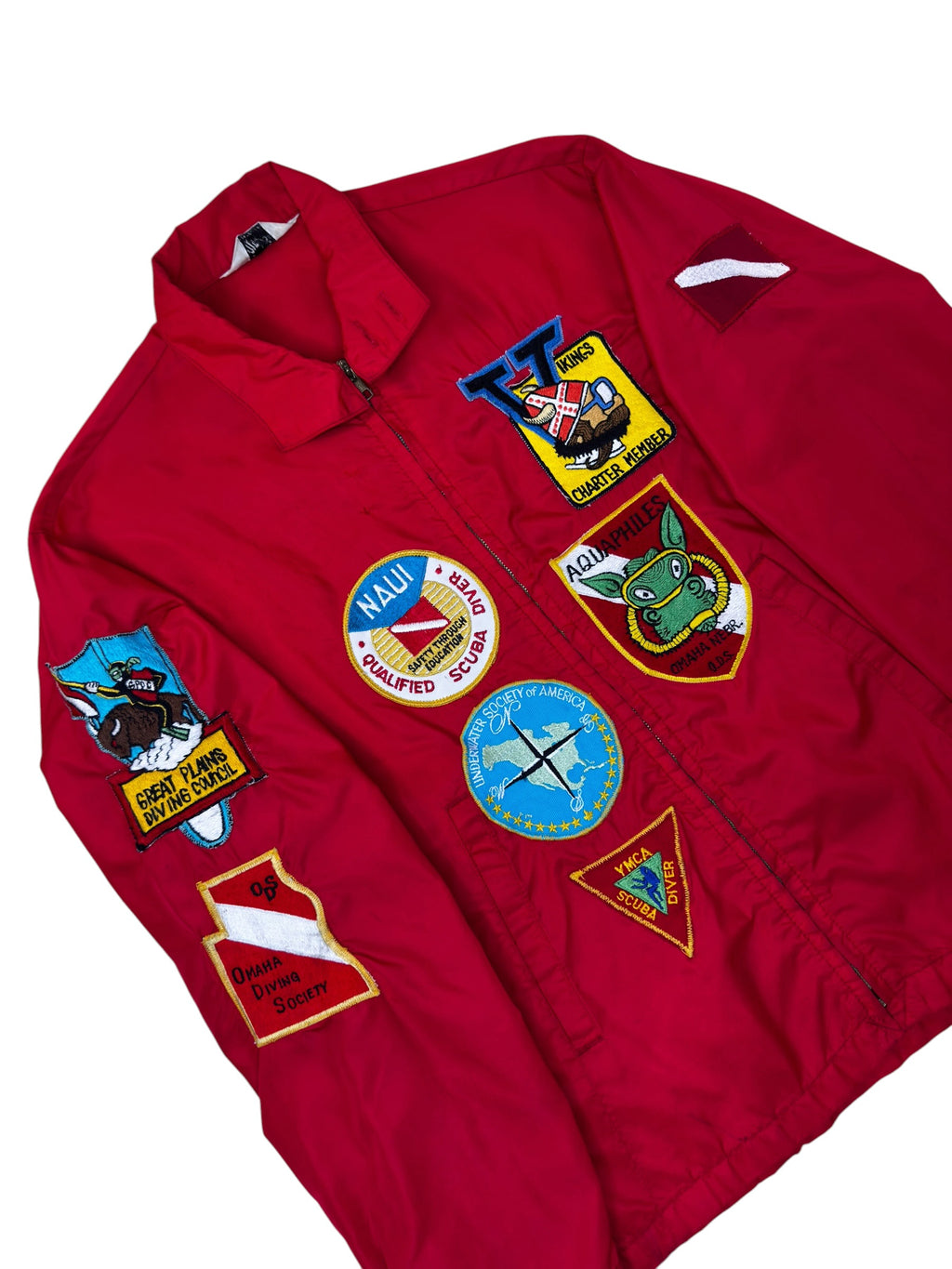 Vintage 80s Boy Scouts Patchwork Jacket
