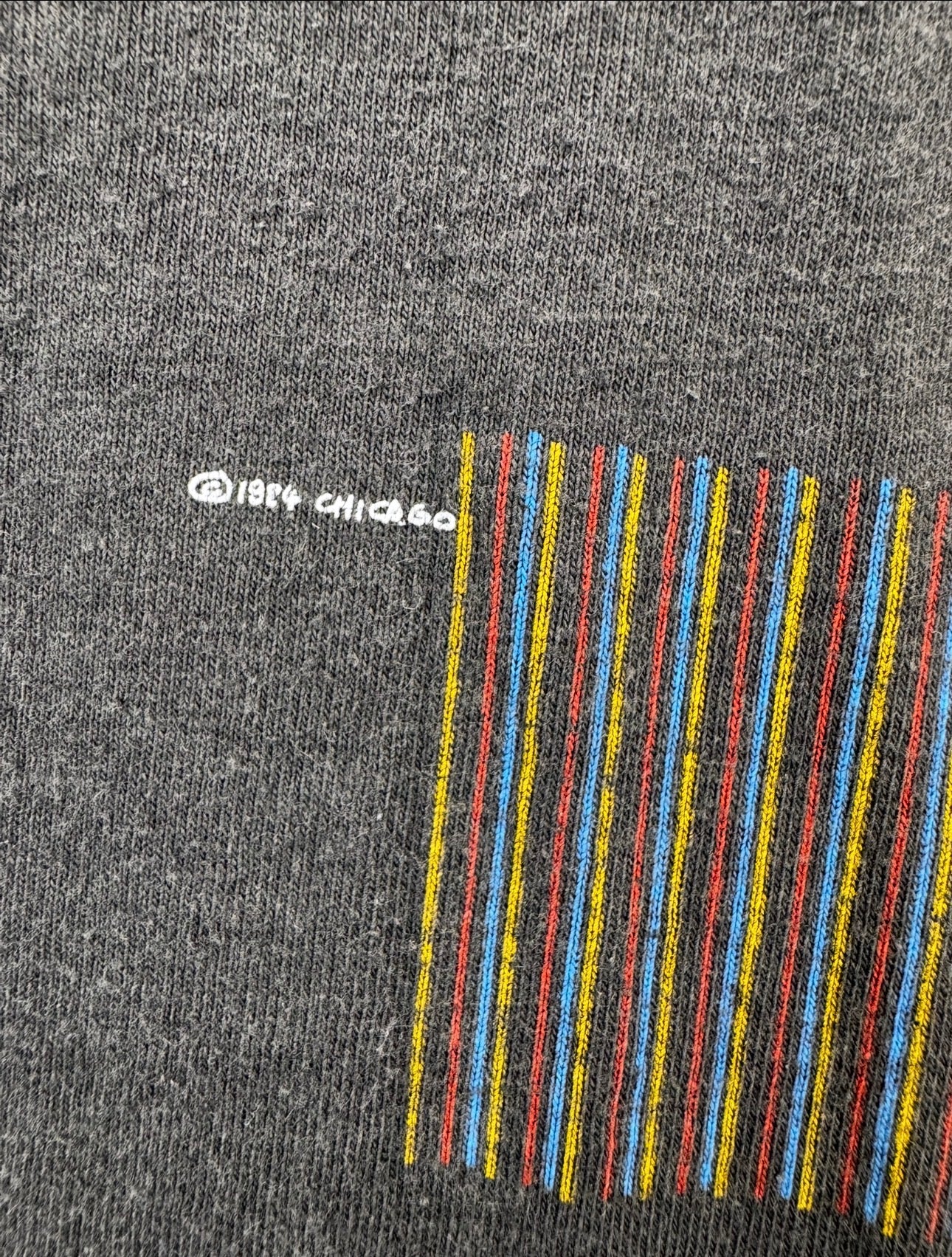 Vintage 80s Chicago Tour Tee (M)