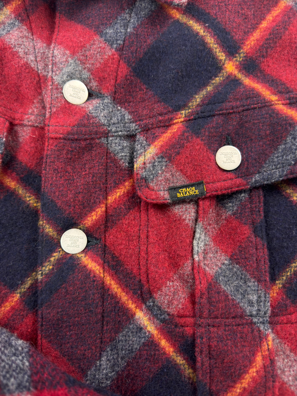 Undercover Red/Blk Flannel