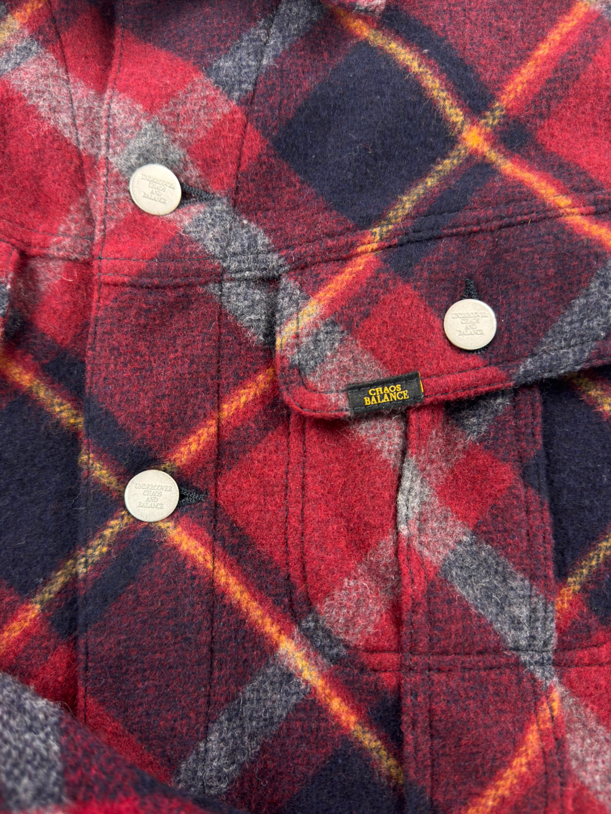 Undercover Red/Blk Flannel