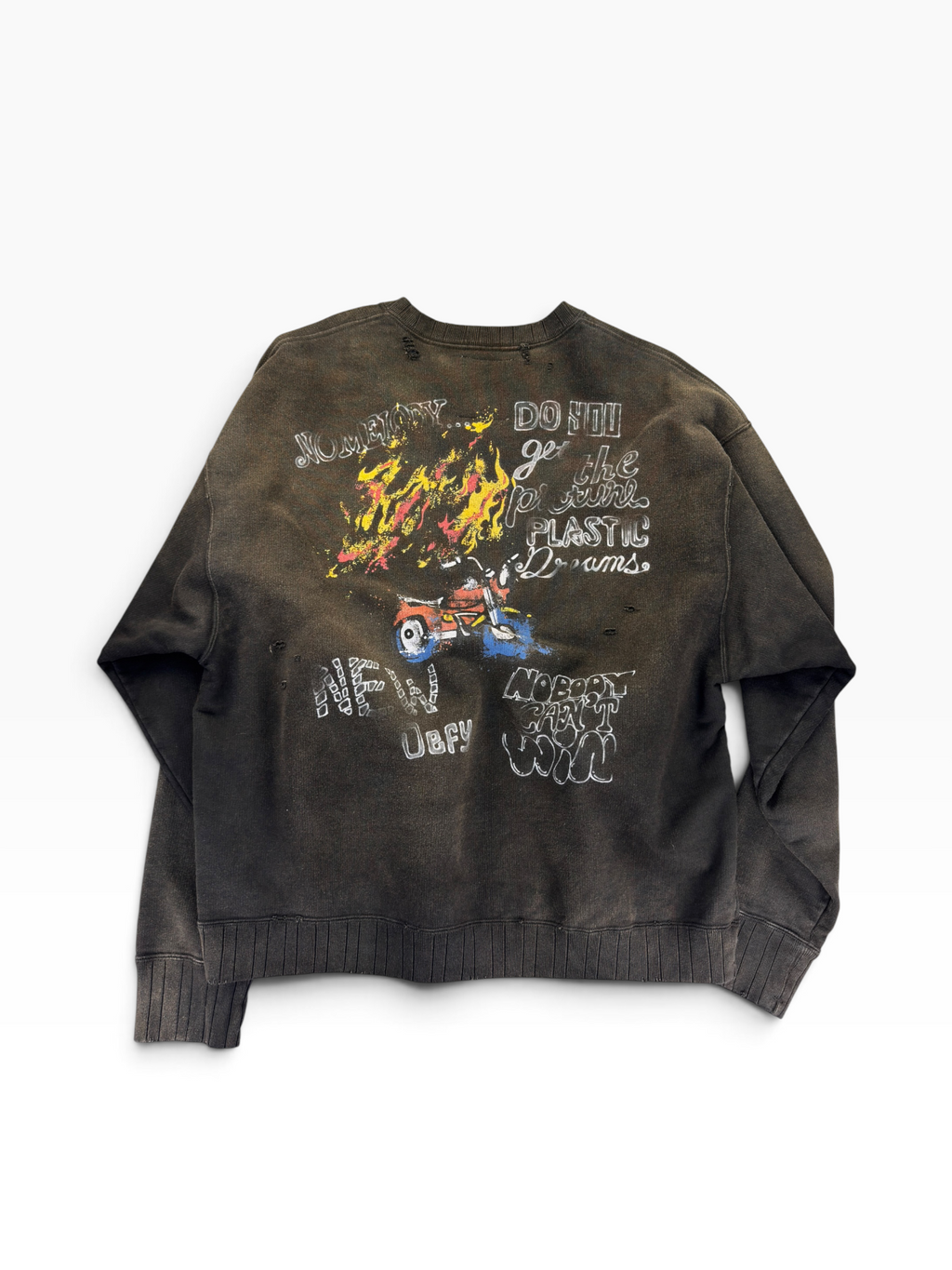 Maison Mihara Distressed Pullover