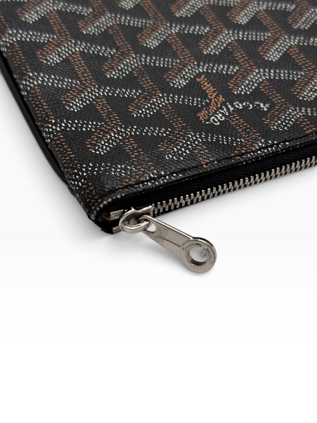 Goyard Black Senat Pouch MM