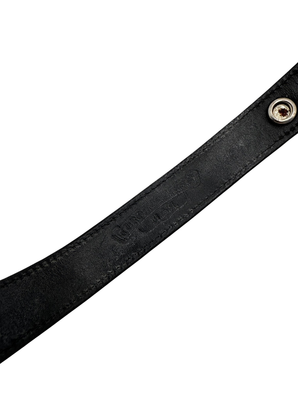 Chrome Hearts Le Fleur Leather Bracelet