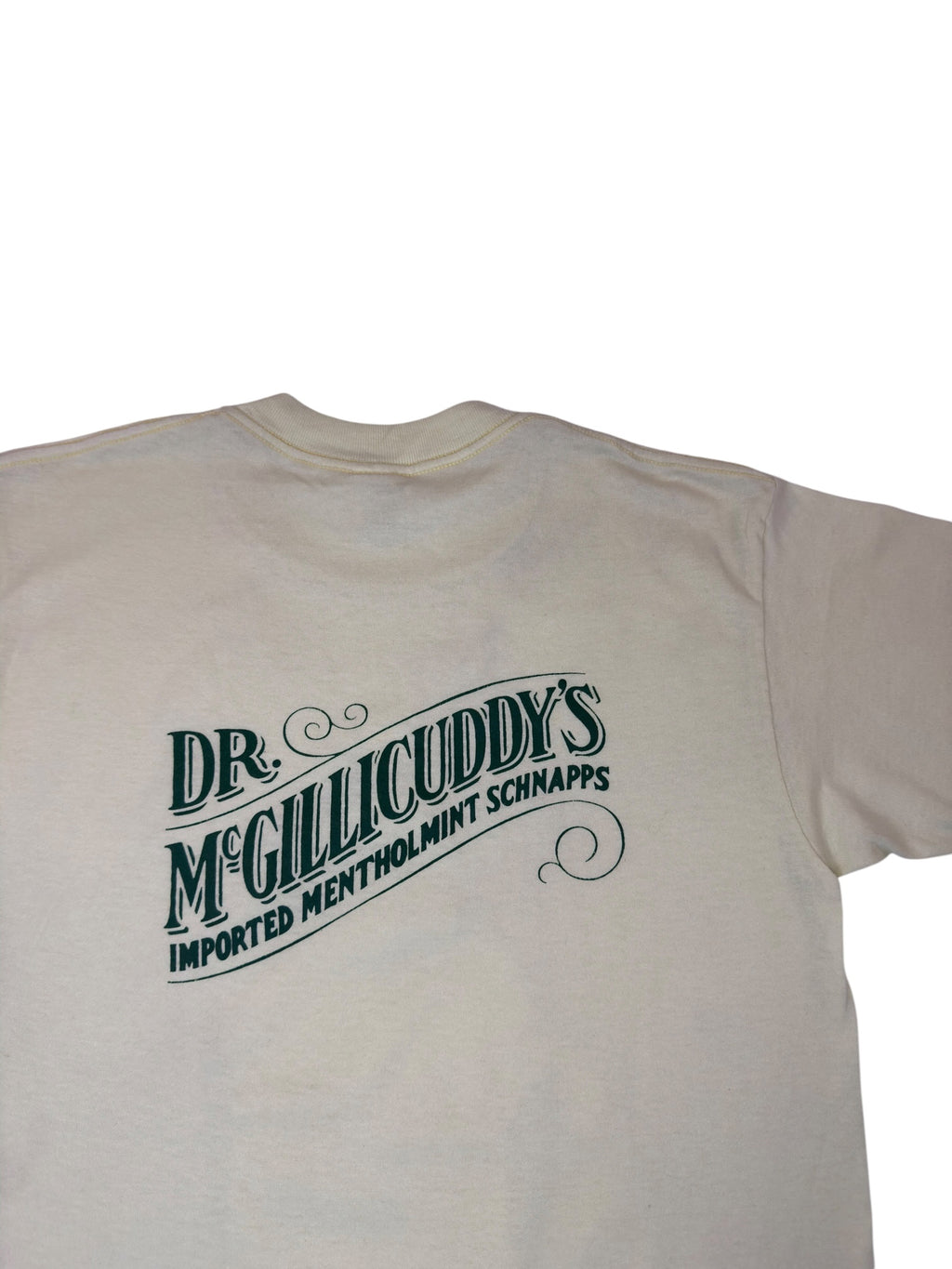 Vintage 80s Dr. McGillicuddys Shchnapps Tee (M)