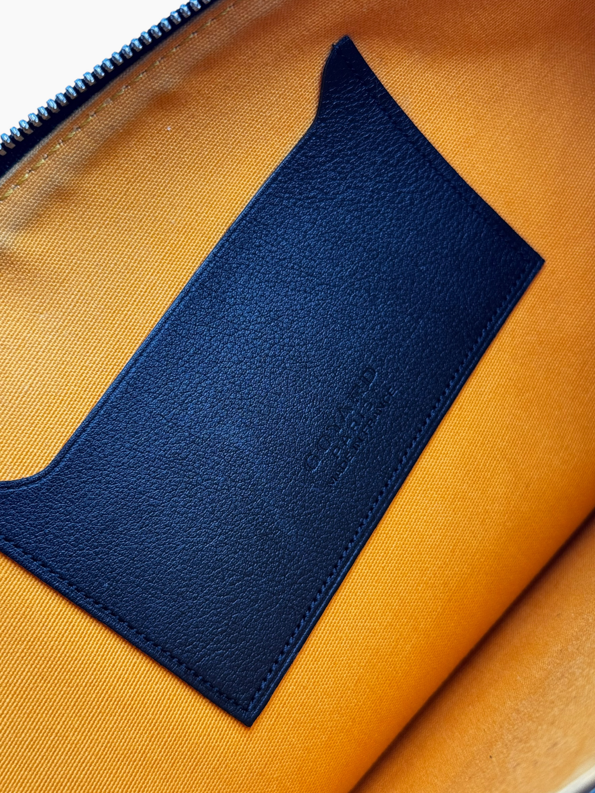 Goyard Black Senat Pouch MM