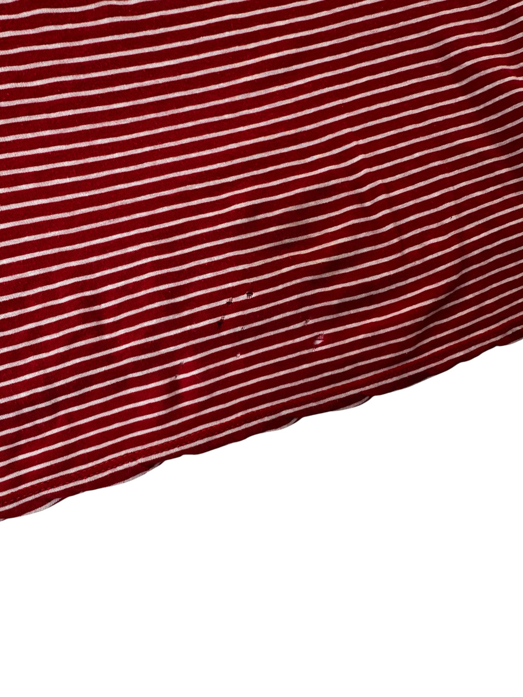 Saint Laurent Striped Slub Tee (M)