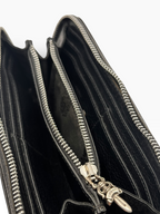 Chrome Hearts Black Triple Cross Wallet