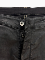 Drkshdw Black Wax Bias Bootcut