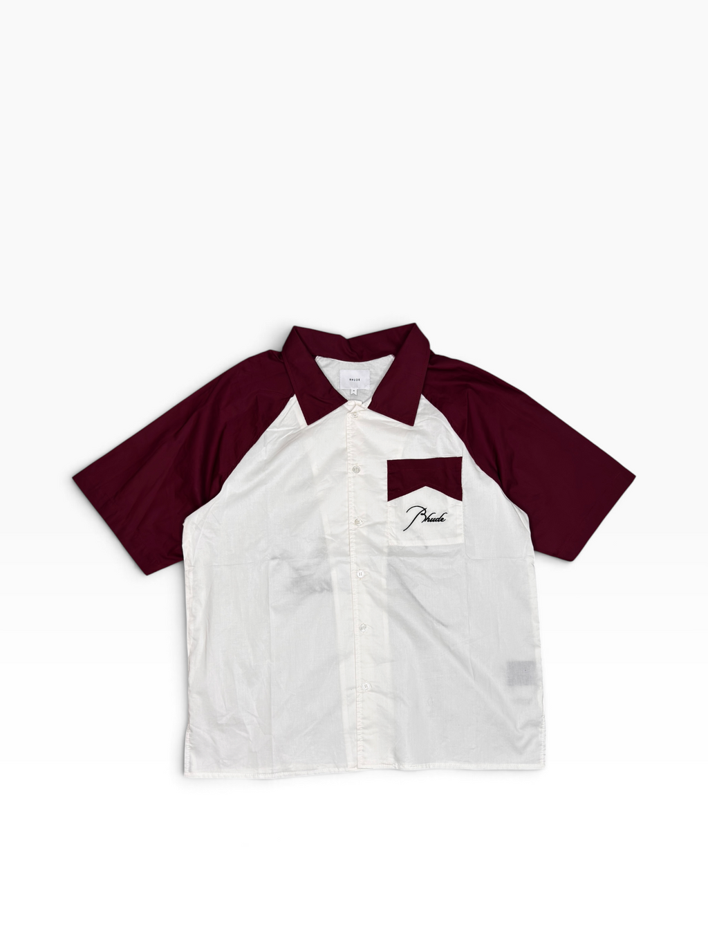 Rhude Raglan Button Up Shirt